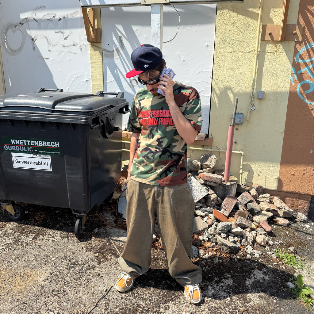 DEAD PRESIDENTS CAMO TEE