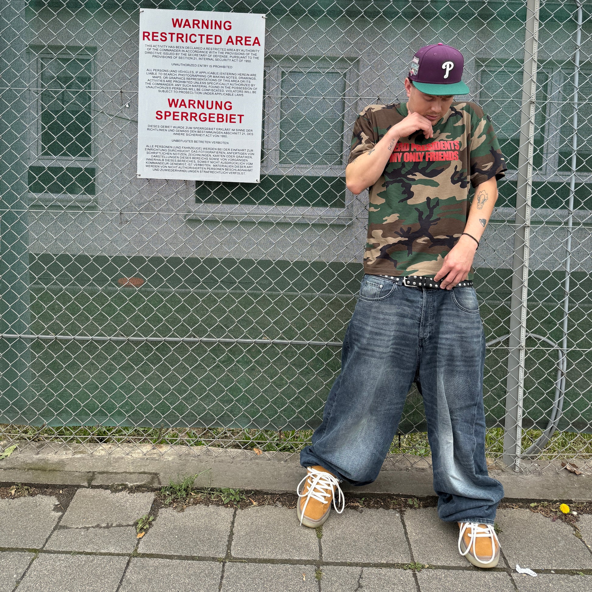 DEAD PRESIDENTS CAMO TEE