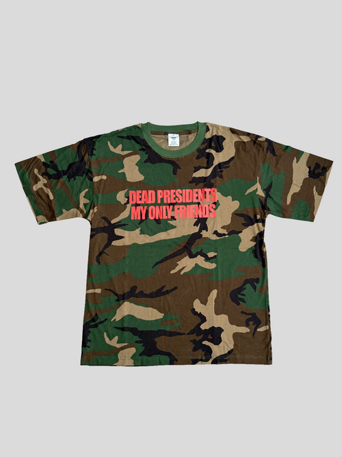 DEAD PRESIDENTS CAMO TEE